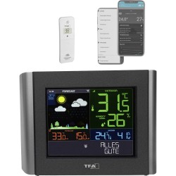 TFA Dostmann VIEW METEO 35.8000.01 WiFi-weerstation Verwachting voor 12 tot 24 uur