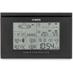 Cresta DTX355 Digitaal Draadloos Weerstation Zwart